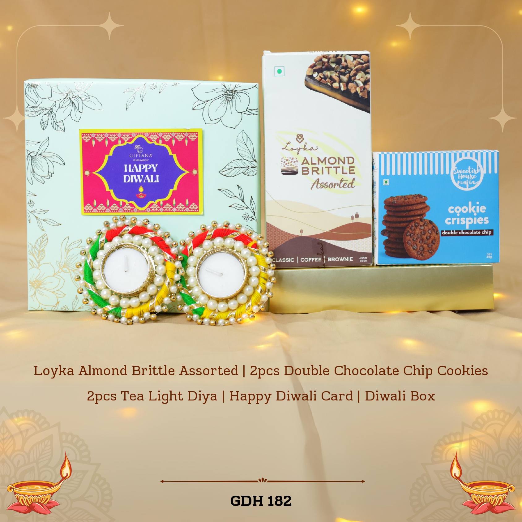 Festive Indulgence Diwali Gift Box for Clients - GDH 182